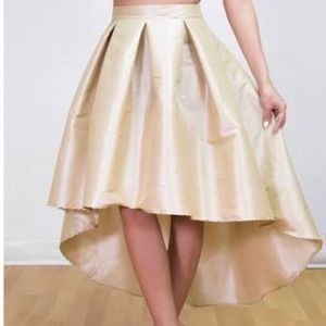 Reg Therapy BLACK High Low Skirt Size Large